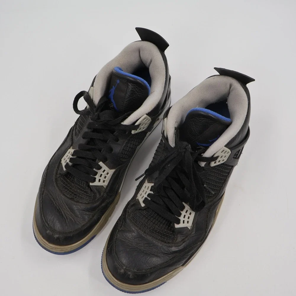 Jordan Air Jordan 4 Retro Mens 13 Black Alternate Motorsport 308497-006